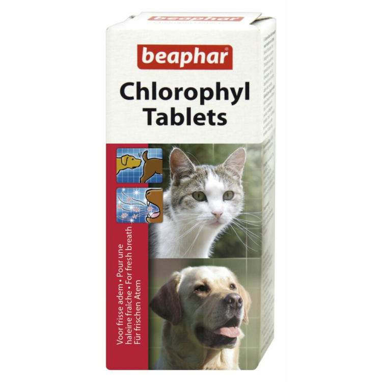 Beaphar - Chlorophyll für Katze &amp; Hund - 30 Tabletten