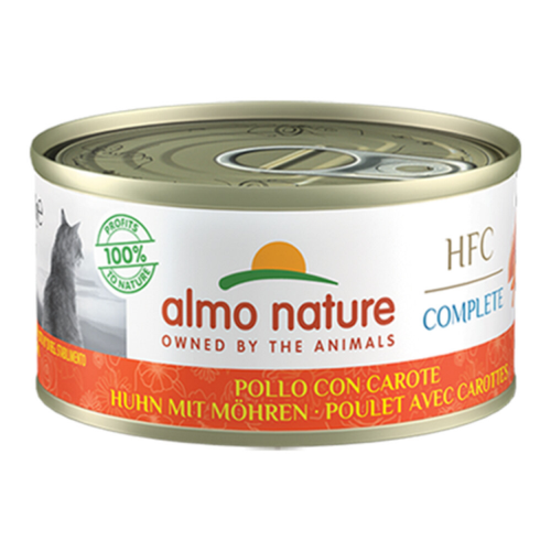 Almo Nature - HFC Complete - Kattenvoer - Kip & Wortel - 70g