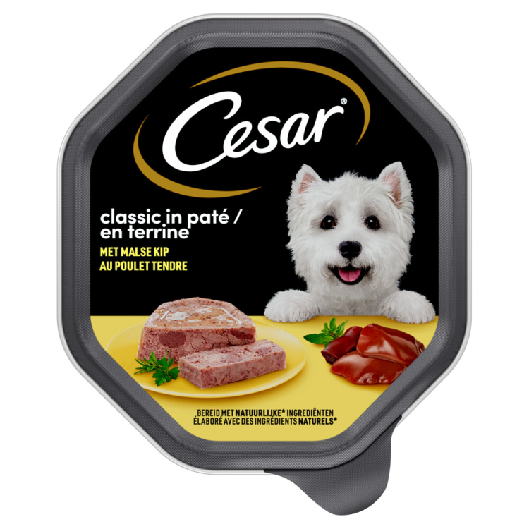 Cesar - Classic alu tub pate Chicken