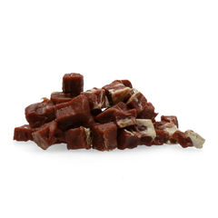 Braaaf - Rund Steak Blokjes met Vis - Hondensnack - 85g