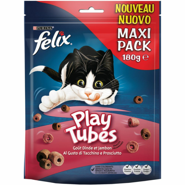 Felix - Play Tubes Turkey &amp; Ham - 180g