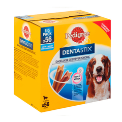 Pedigree - Dentastix Value pack Medium 10-25kg - Dog snacks - 56 pieces