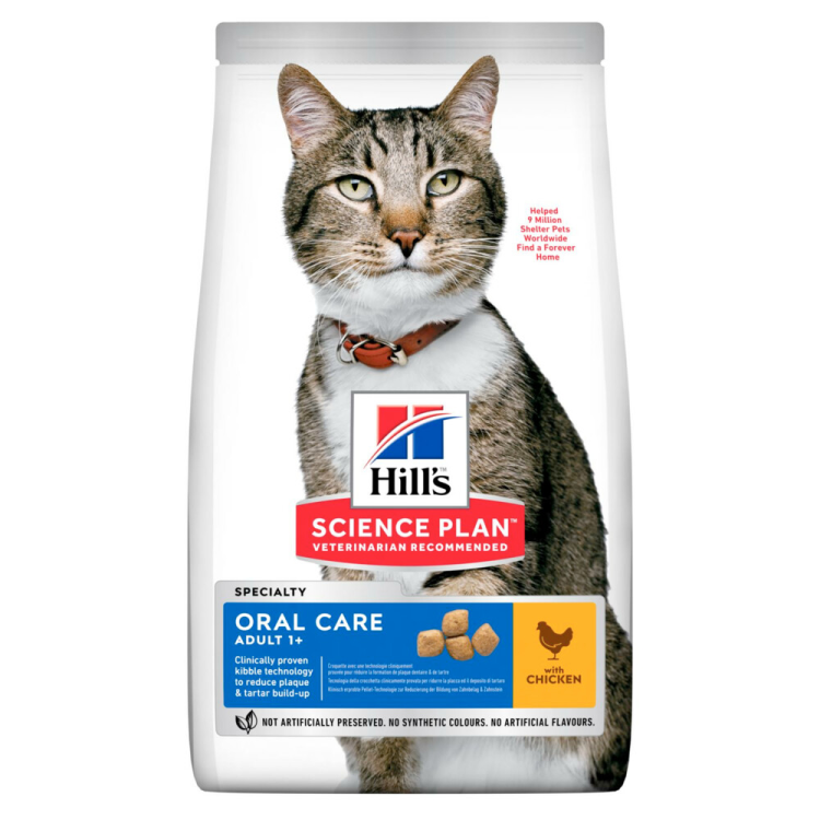 Hill's - Science Plan - Cat food - Adult - Oral Care - Chicken