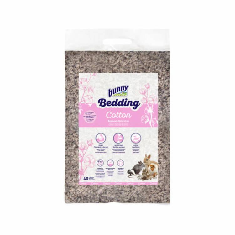 Bunny Nature – Baumwoll-Einstreu – Bodenabdeckung – 40 l