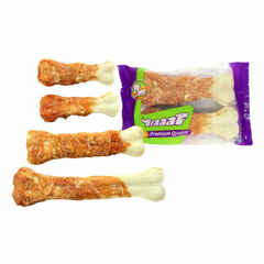 Braaaf - Pressed Chicken Bone 12.5 cm - Dog Snack - 2 pieces