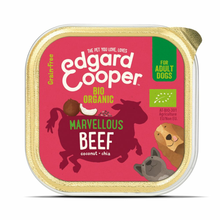 Edgard & Cooper - Kuipje - Vers Vlees - Bio - Rund - 100g