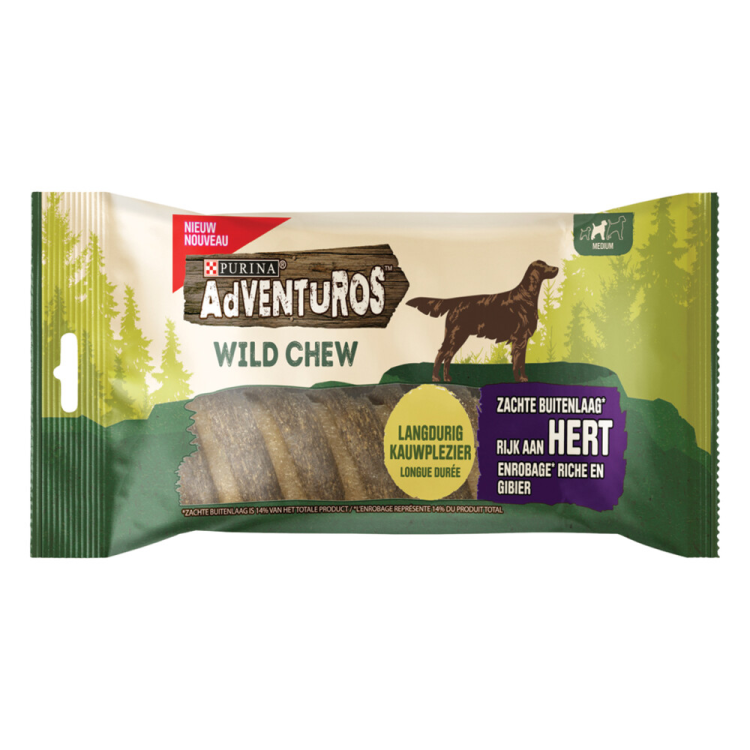 Adventuros - Wild Chew Medium - Dog Snacks - 200g