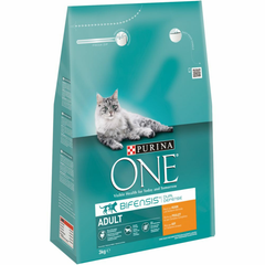 Purina One - Adult Huhn &amp; Vollkorn - Katzenfutter - 3kg