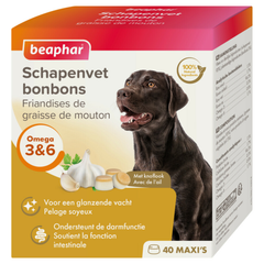 Beaphar - Schapenvet Bonbons - Knoflook - 245g