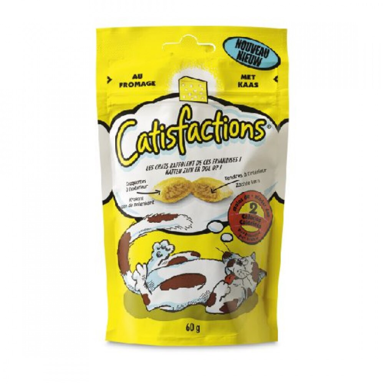 Catisfactions - Cat Treats - Cheese - 60g