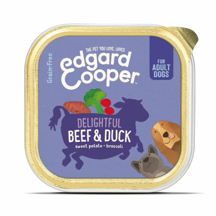 Edgard &amp; Cooper - Wanne - Frischfleisch - Rind &amp; Ente - 150g